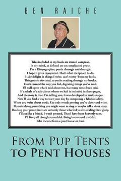 portada From Pup Tents to Pent Houses (en Inglés)