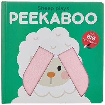 portada Sheep Plays Peekaboo: Farm (Felt Flap Animal Peekaboo) (in English)