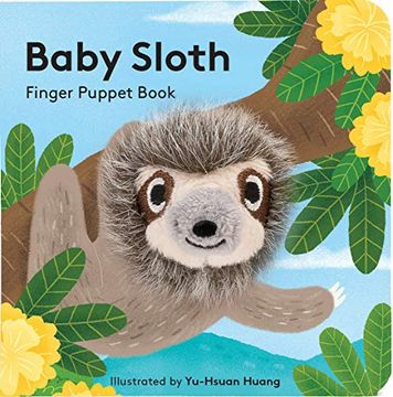 portada Baby Sloth: Finger Puppet Book (en Inglés)