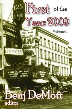 portada First of the Year: 2009: Volume II (en Inglés)