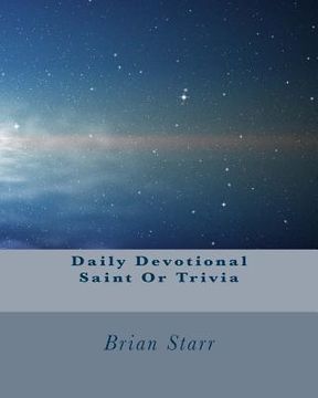 portada Daily Devotional Saint Or Trivia (en Inglés)