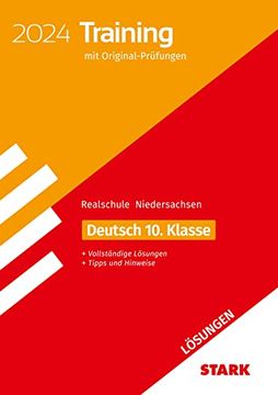 portada Stark Lösungen zu Original-Prüfungen und Training Abschlussprüfung Realschule 2024 - Deutsch - Niedersachsen (en Alemán)
