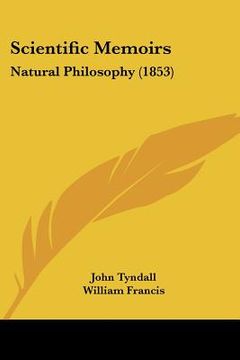 portada scientific memoirs: natural philosophy (1853) (in English)