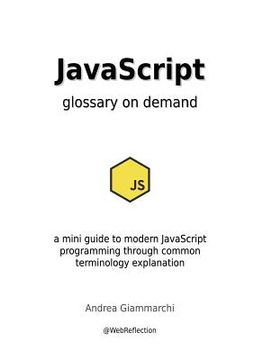 portada JavaScript glossary on demand (en Inglés)