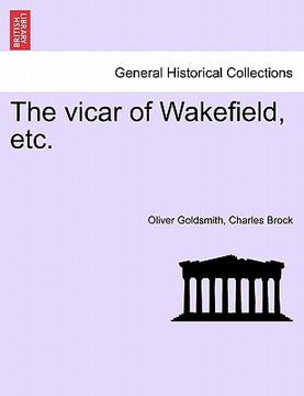 portada the vicar of wakefield, etc. (en Inglés)
