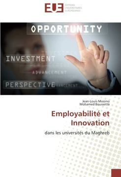 portada Employabilité et Innovation: dans les universités du Maghreb (French Edition)