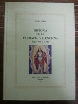 portada Historia de la farmacia valenciana: Siglos XII al XVIII (Spanish Edition)