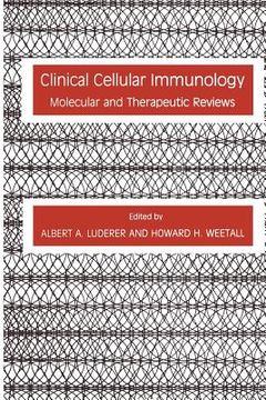 portada Clinical Cellular Immunology: Molecular and Therapeutic Reviews (en Inglés)