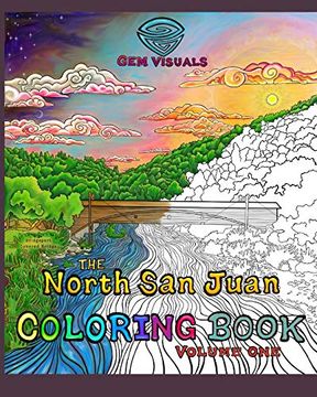 portada The North san Juan Coloring Book (en Inglés)