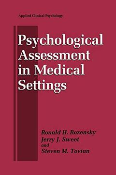 portada Psychological Assessment in Medical Settings (en Inglés)