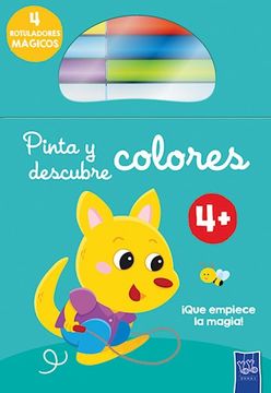 portada Pinta y Descubre Colores: Canguro (in Spanish)