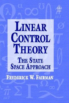 portada linear control theory: the state space approach