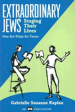 portada extraordinary jews staging their lives: one-act plays for teens