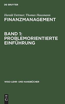 portada Finanzmanagement, Band 1: Problemorientierte Einführung (Wiso-Lehr- und Handbucher) (en Alemán)