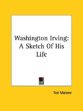 portada washington irving: a sketch of his life (en Inglés)