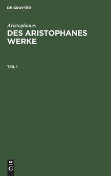 portada Des Aristophanes Werke des Aristophanes Werke (German Edition) [Hardcover ] (in German)