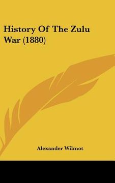 portada history of the zulu war (1880) (in English)