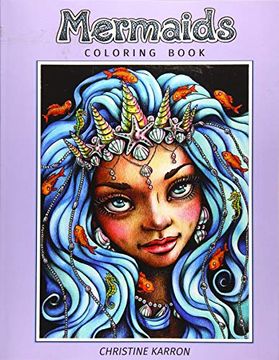 portada Mermaids: Coloring Book (en Inglés)