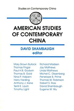 portada American Studies of Contemporary China (en Inglés)
