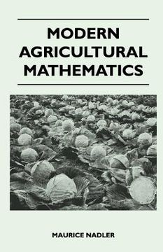 portada modern agricultural mathematics (en Inglés)