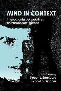 portada Mind in Context: Interactionist Perspectives on Human Intelligence (in English)