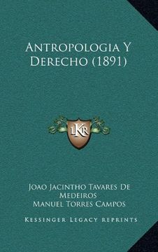 portada Antropologia y Derecho (1891)