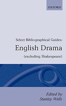 portada English Drama Excluding Shakespeare: Select Bibliographical Guides (en Inglés)