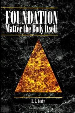 portada foundation: matter the body itself (en Inglés)