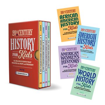 portada 20th Century History for Kids 4 Book Box Set: Major Events That Shaped the Past and Present for Kids Ages 8-12