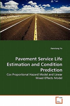 portada pavement service life estimation and condition prediction (en Inglés)