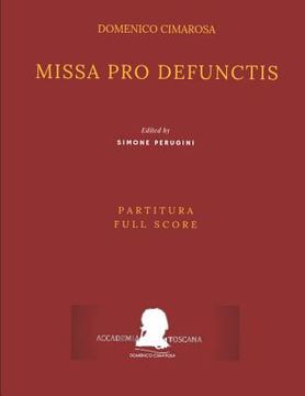 portada Cimarosa: Missa pro defunctis (Partitura - Full Score): (2nd Edition) (en Italiano)