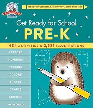 portada Get Ready for School: Pre-K (Revised & Updated) (in English)