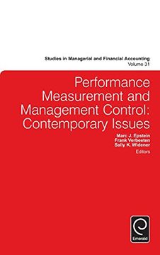 portada Performance Measurement and Management Control: Contemporary Issues (Studies in Managerial and Financial Accounting)