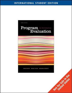 portada Program Evaluation: An Introduction, International Edition