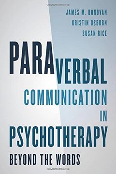 portada Paraverbal Communication in Psychotherapy: Beyond the Words