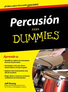 portada Percusión Para Dummies (in Spanish)