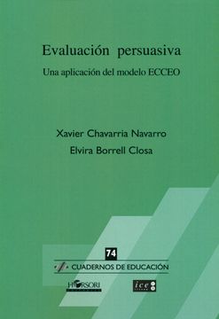 portada Evaluación Persuasiva: Una Aplicación del Modelo Ecceo (in Spanish)