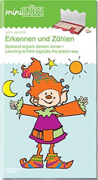 portada Mini lük Spielend Logisch Denken Lernen: Minilük: Erkennen und Zählen: Spielend Logisch Denken Lernen 1 für Kinder von 5 bis 8 Jahren (in German)