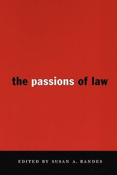 portada the passions of law (en Inglés)