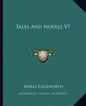 portada tales and novels v7 (en Inglés)