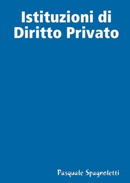 portada Istituzioni di Diritto Privato (en Italiano)