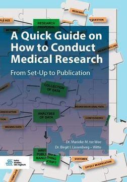 portada A Quick Guide on how to Conduct Medical Research: From Set-Up to Publication (en Inglés)