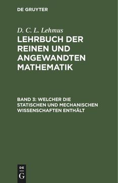 portada Welcher die Statischen und Mechanischen Wissenschaften Enthält (en Alemán)
