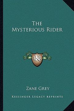 portada the mysterious rider (in English)