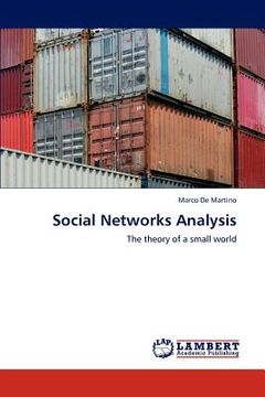 portada social networks analysis (en Inglés)