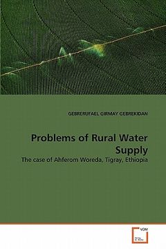 portada problems of rural water supply (in English)