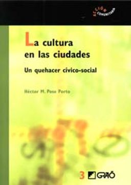portada La cultura en las ciudades: Un quehacer cívico-social (ACCION COMUNITARIA)