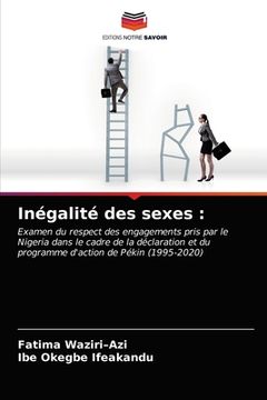 portada Inégalité des sexes (en Francés)