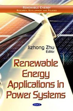 portada renewable energy applications in power systems