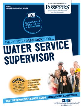 portada Water Service Supervisor (C-4053): Passbooks Study Guide Volume 4053 (en Inglés)
